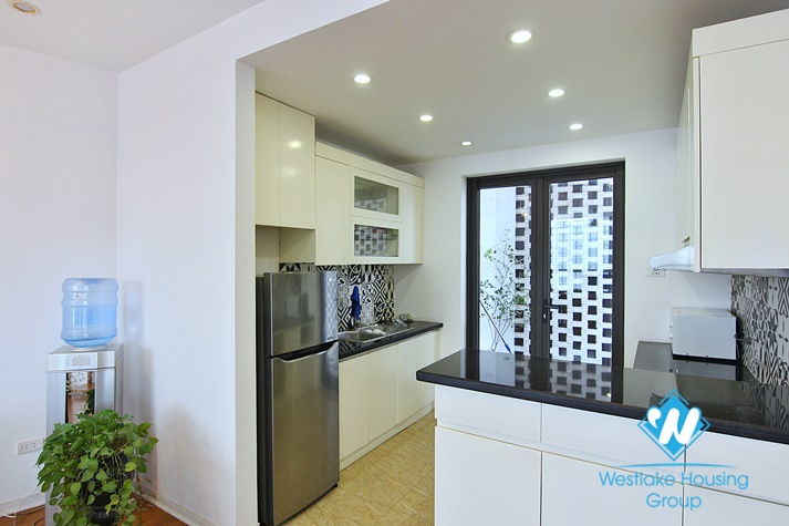 Top Trendy furnished 2 bedroom apartment with vintage elements with a lot of natural light and lake view 